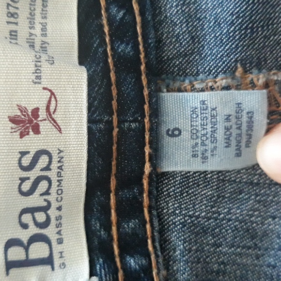 2x*Host Pick*G.H.Bass dark blue skinny jeans - Picture 11 of 11